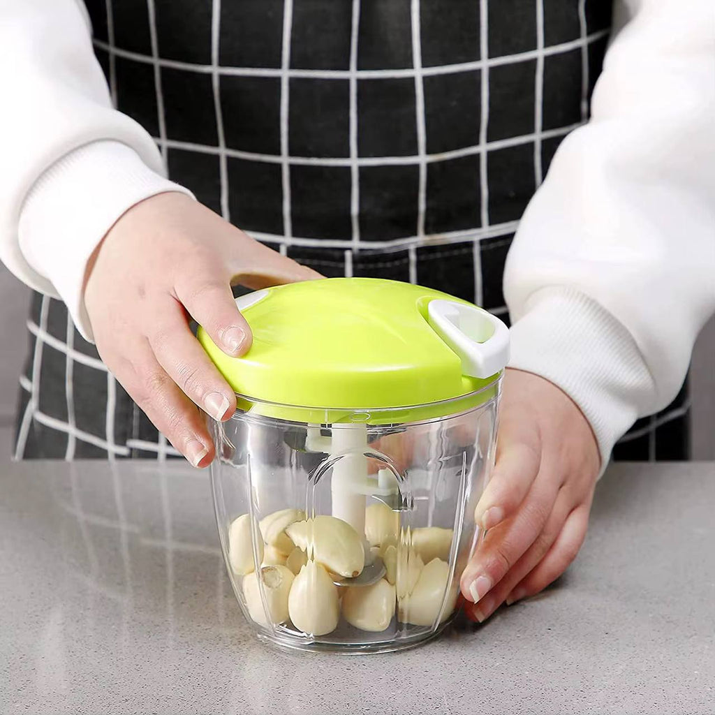 Manual spin cutter