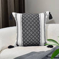 Scandinavian Style Throw Pillow Cover With Tassel