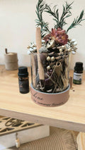 Dried Flower Aromatherapy Diffuser With Essential Oil/ potpourri