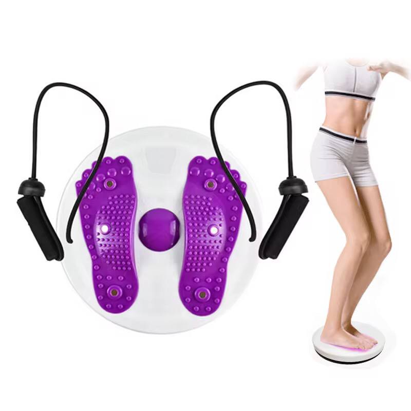Yoga twisting disc plate