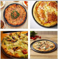 Non_stick perforated PIZZA PAN