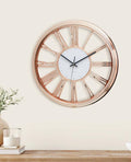Roman numeral style clock face