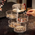 Acrylic rotating Jewellery holder