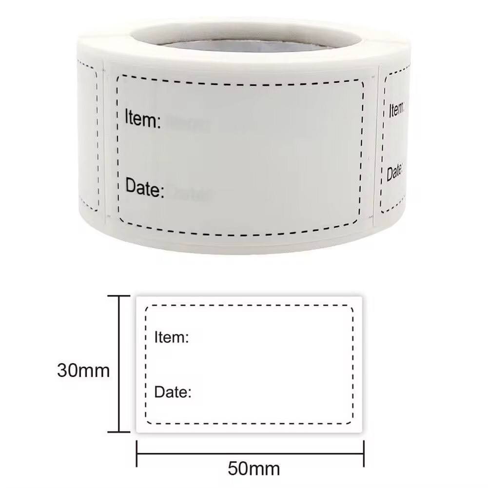 Freezer /Refrigeration Labels