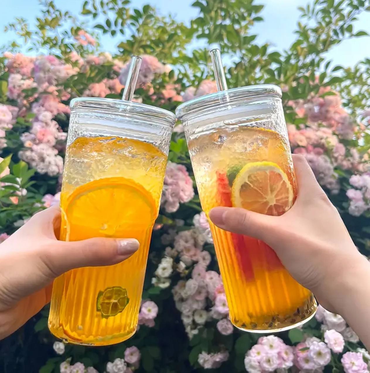 650ml glass tumbler