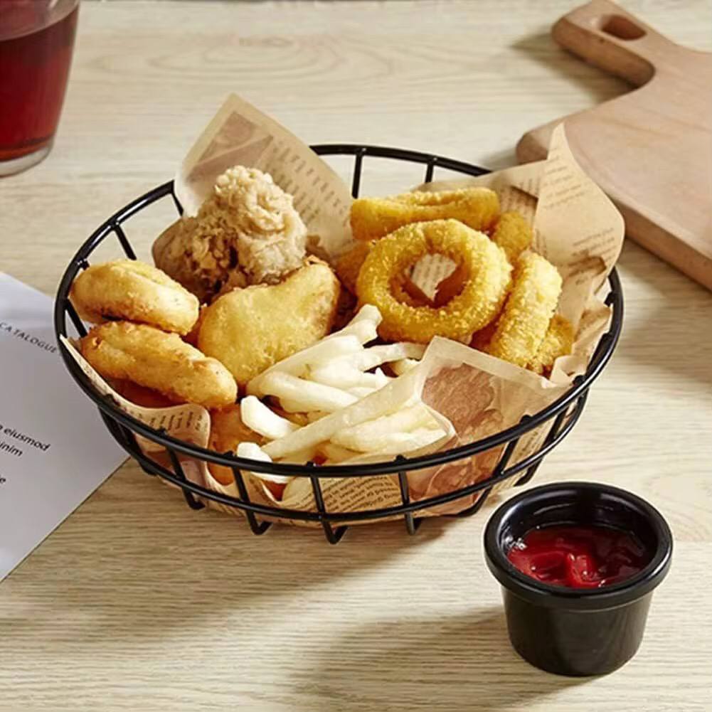 Fries Basket,french fries strainer/ holder for serving
