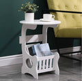 MINI ROUND SIDE TABLE/ BEDSIDE TABLE