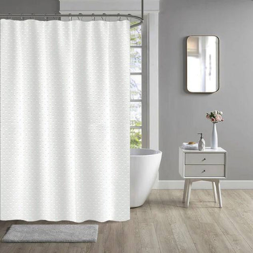 100% Polyester Heavy Fabric Shower Curtain,