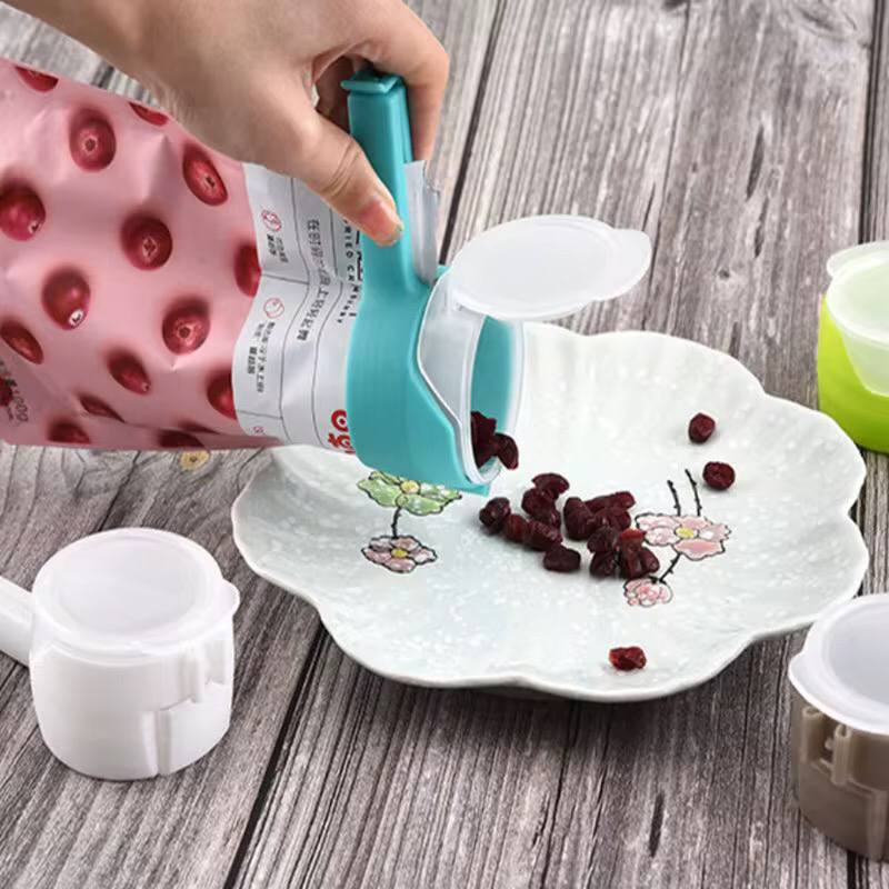 Open kitchen bag sealers available in mixed colors