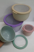 4 in1 stackable salad bowls