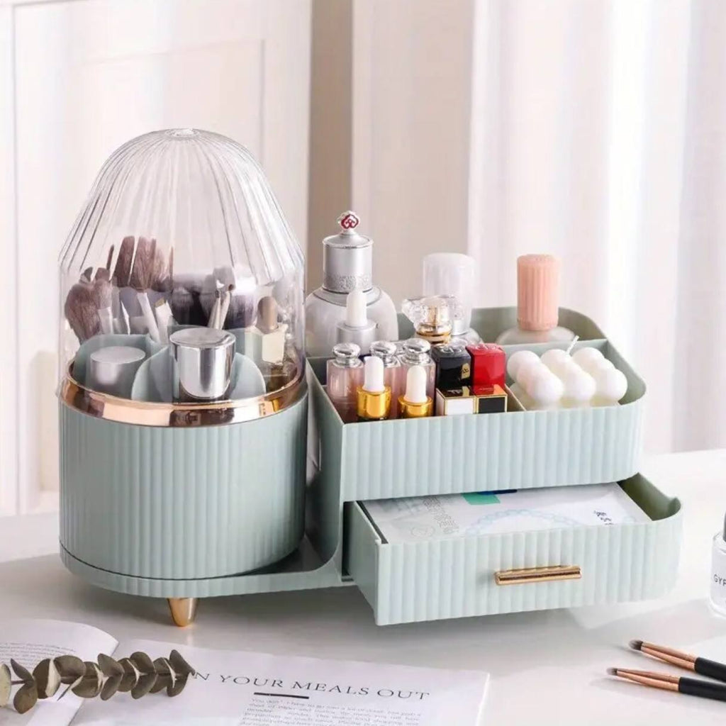 360å¡ Rotating cosmetic storage organizer