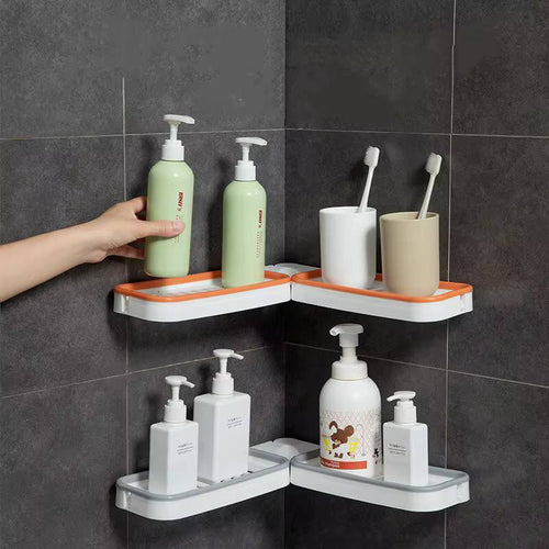 180ŒÁ adhesive shower caddy