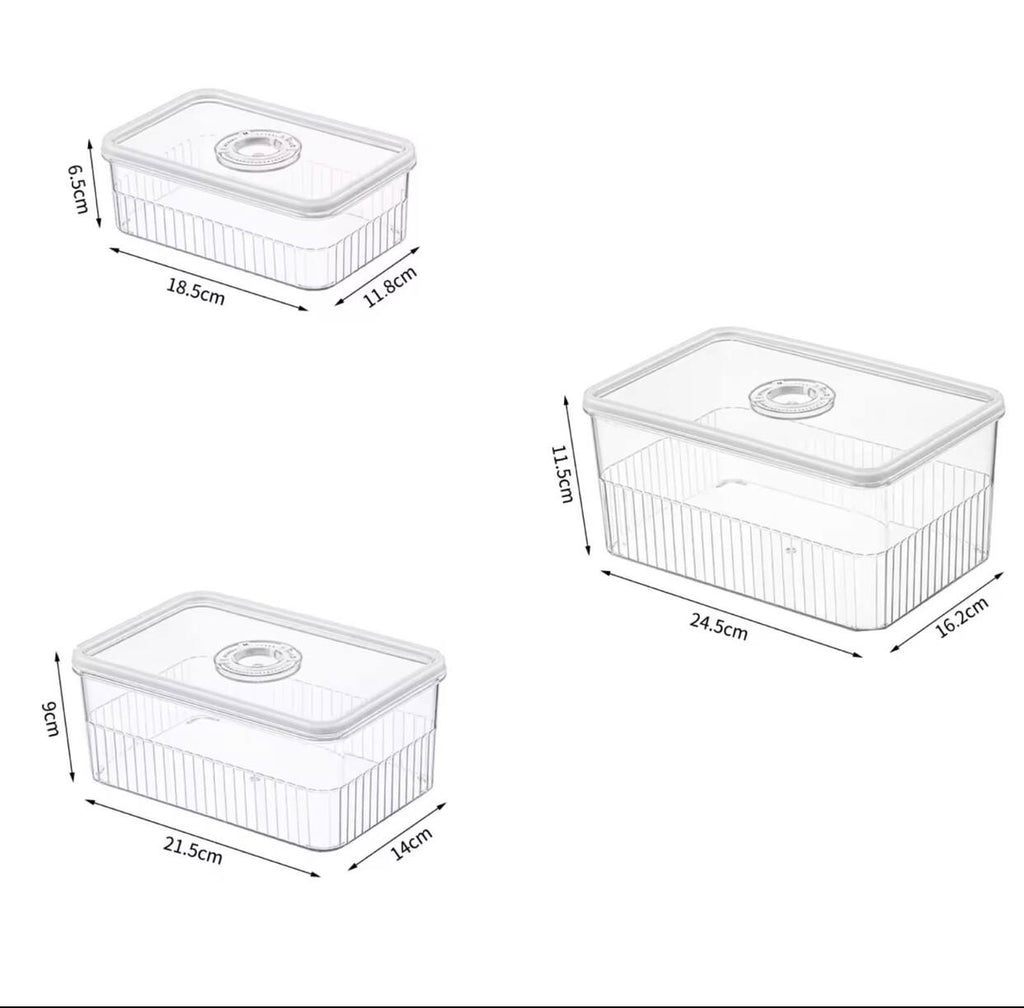 Acrylic Transparent fridge organizer