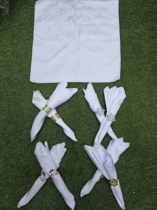 100% Polyester Washable Dinner cloth Table Napkins. 6pc