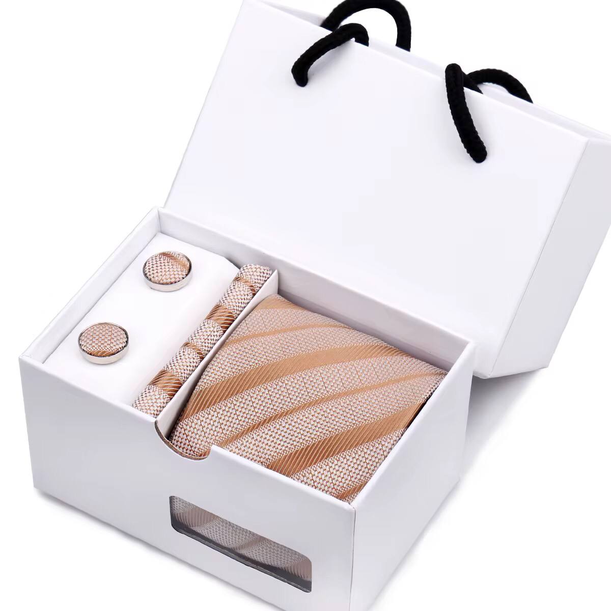 100% silk tie set