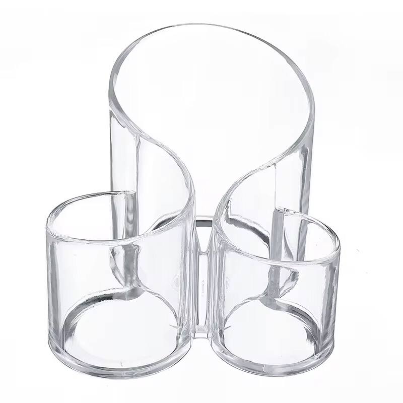 Acrylic make up brush/lipstick/cosmetic organizer