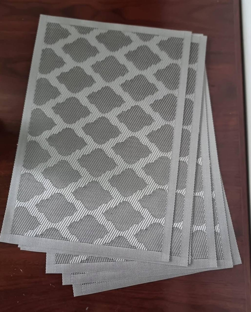 Woven PVC TABLE  MATs l