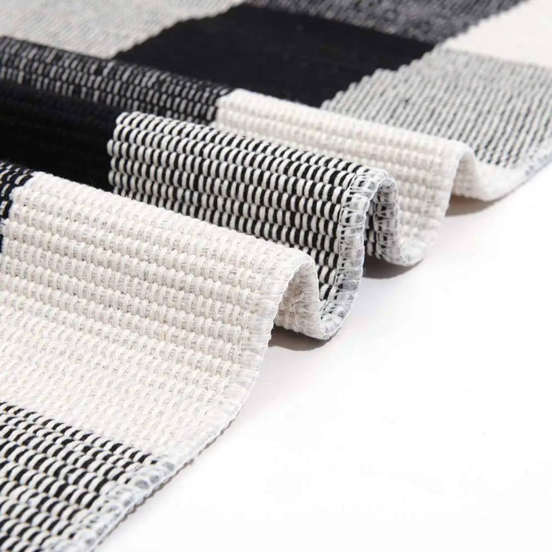 Monochrome Woven Rug ‰ÛÒ Classy. Minimal. Timeless