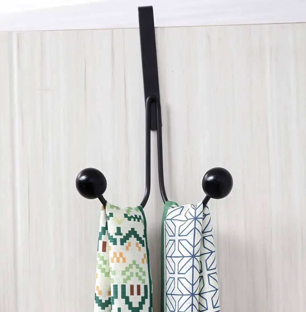 Over The Door Double Hanger Hooks