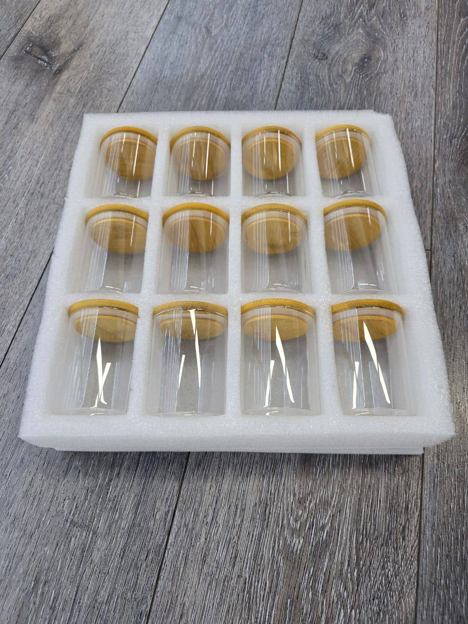 12pc set spice jars