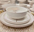 32pcs Elegant Floral European Porcelain Dinner set