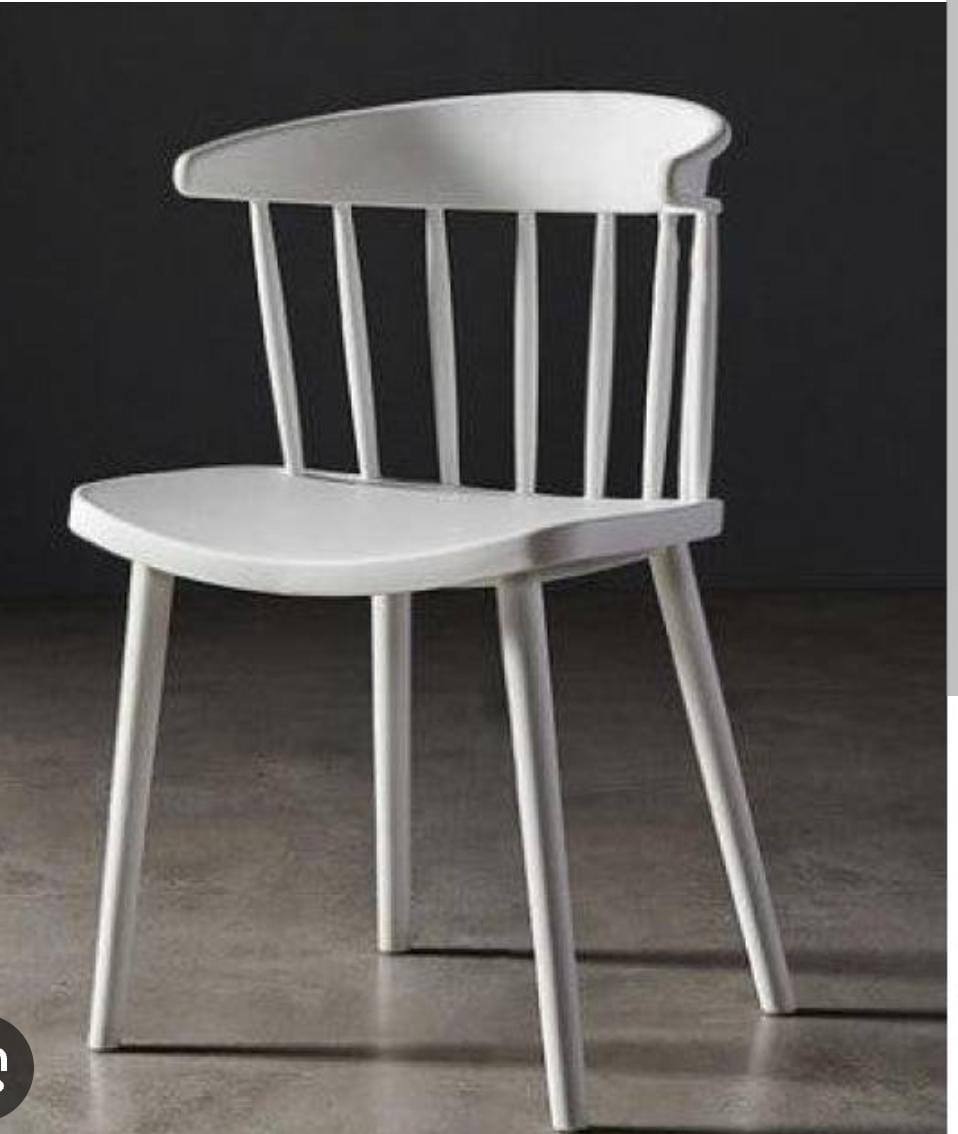 Creative Bright Yellow Polypropylene Dining Chairs ‰ÛÒ Set of 2 with Ergonomic Backrest and Durable Single Moulded Frame for Modern Spaces. (Pack of 2)