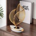 Ceramic Sailing Boat Figurine Boat Decor