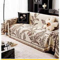 REVERSIBLE CHENILLE COTTON SOFA BLANKETS/COVERs