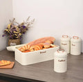 Kitchen eco-friendly bread Bin/ storage container/ coffee, tea and sugar canister set of 3pcs