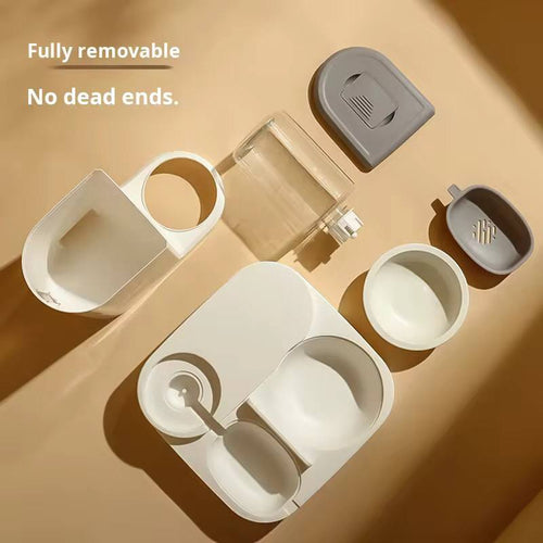 2in1 automatic pet food dispenser