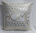 Gold printed cushion covers