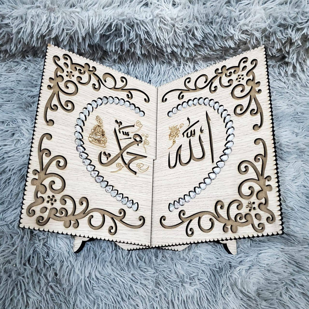 Quran Display Wooden rack.