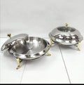Stainless steel 28cm furnace chaffing dish food warmer