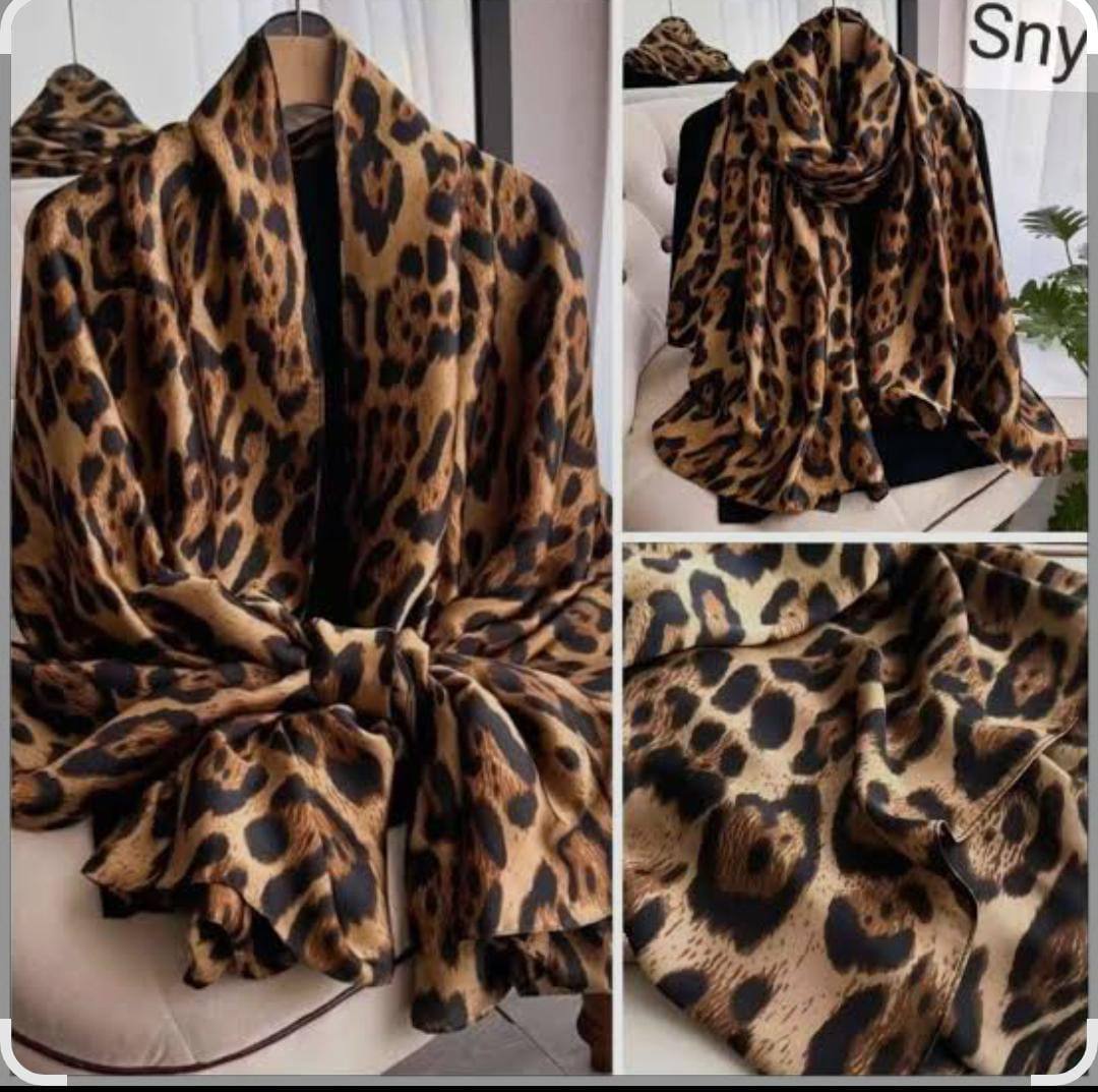 Luxury Silk  Scarf Set for Women