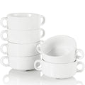 6pc Soup Bowl With 2 Handle
