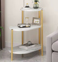 Multiple purposes organizer simple side Table Tripple layer
