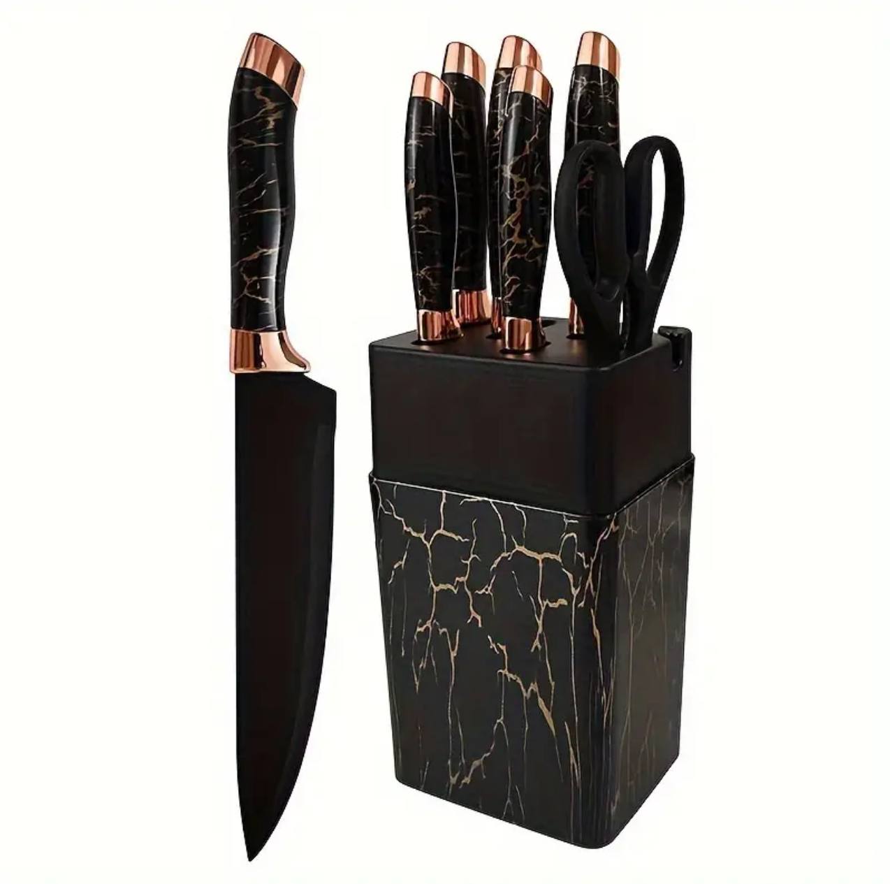 7pcs Marble knives set
