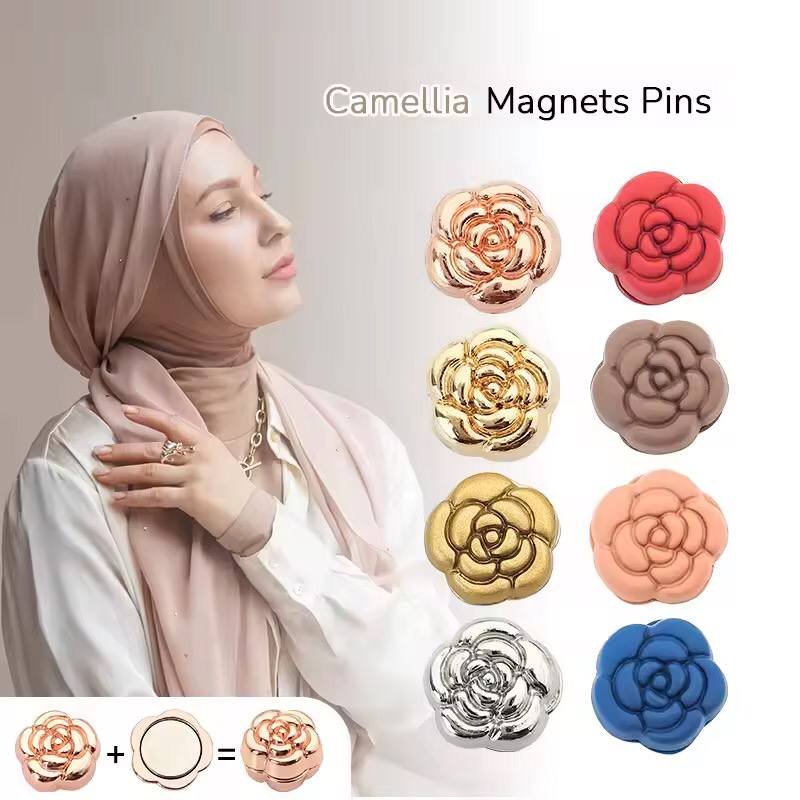 Magnetic Hijab pins 
4pairs set