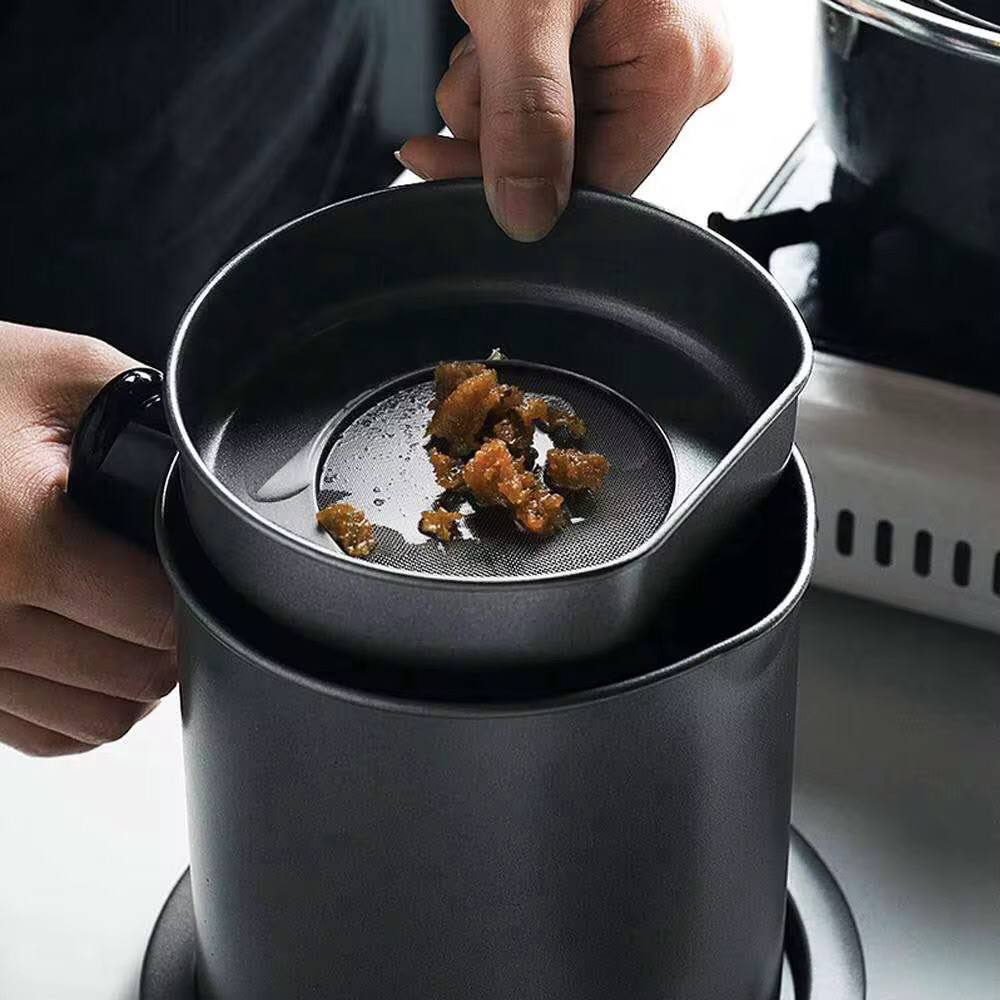 1.5 Oil  metallic black sieve