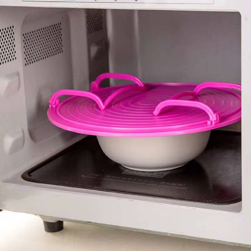 Multifunctional microwave or fridge placement rack organizer