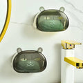 Cartoon Rabbit single Soap Holder With Cover