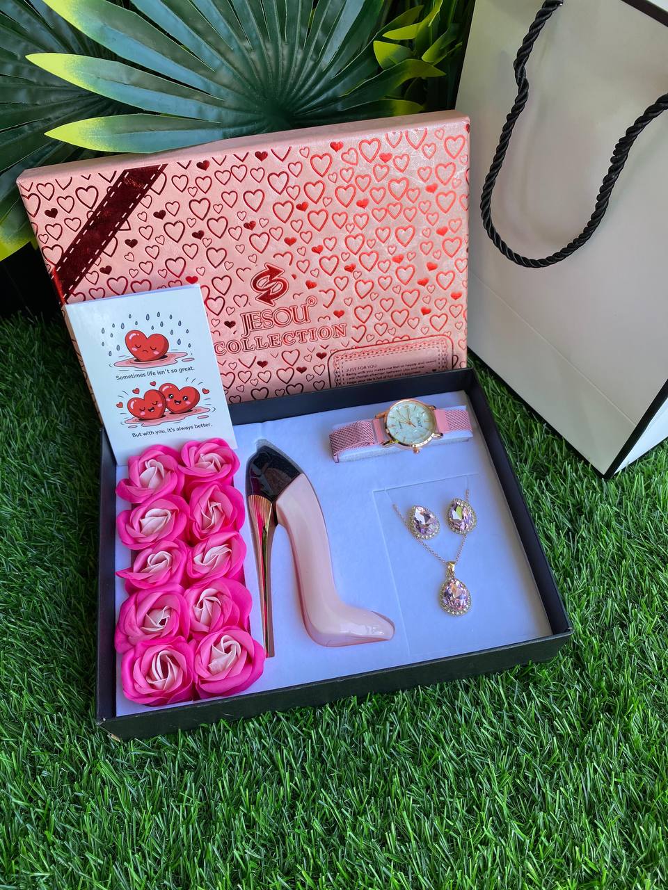 FLORAL VALENTINES LADIES GIFT SET