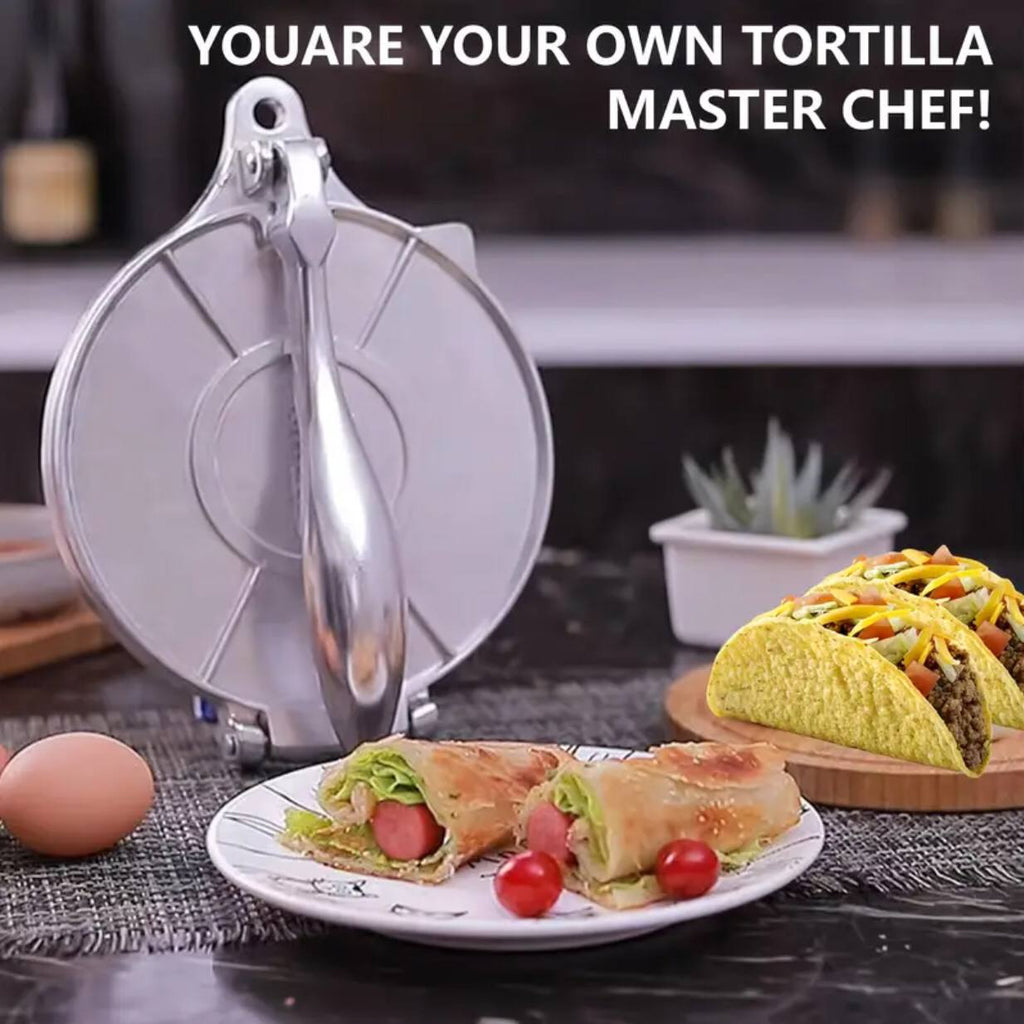 Strong Aluminium Tortilla press (chapati press)