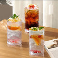 Premium Clear Embossed Style Glasses