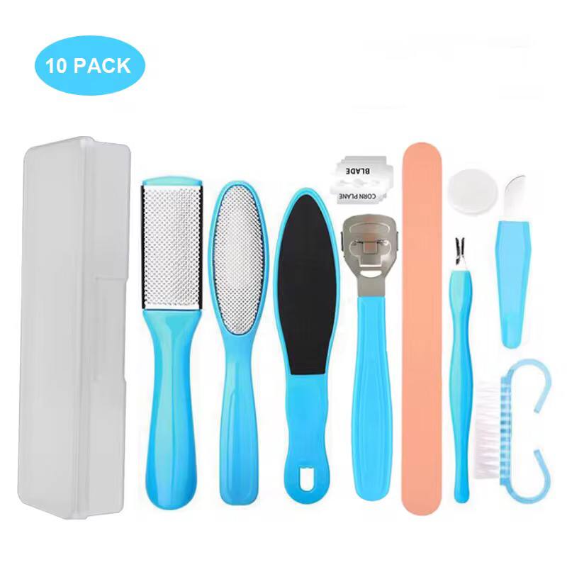 10 PC pedicure Tools /  Foot care set + 2 Foot mask