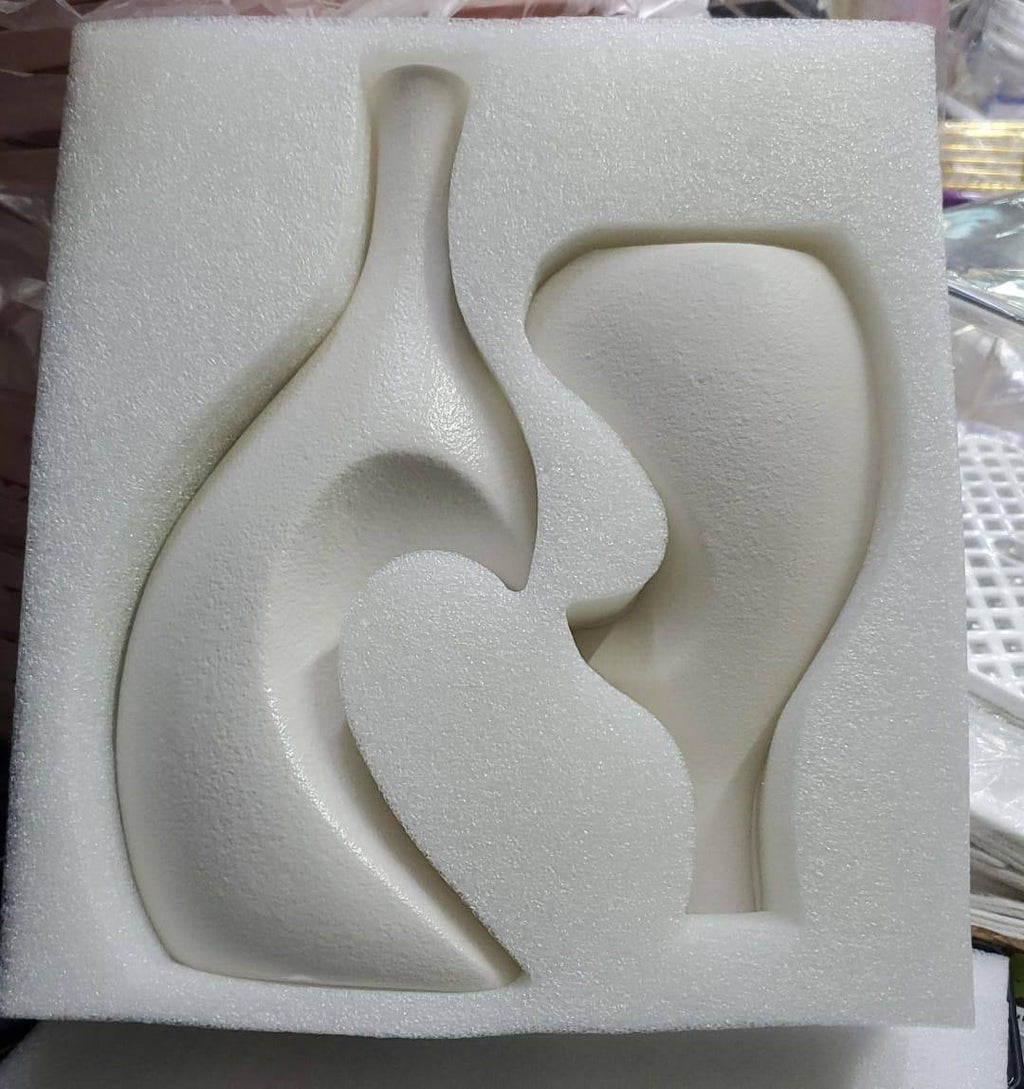 2 in 1 deco heart shaped flower vase