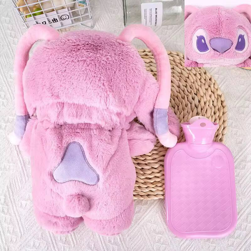 Disney Lilo & Stitch stuffed hot water bottle for pain relief