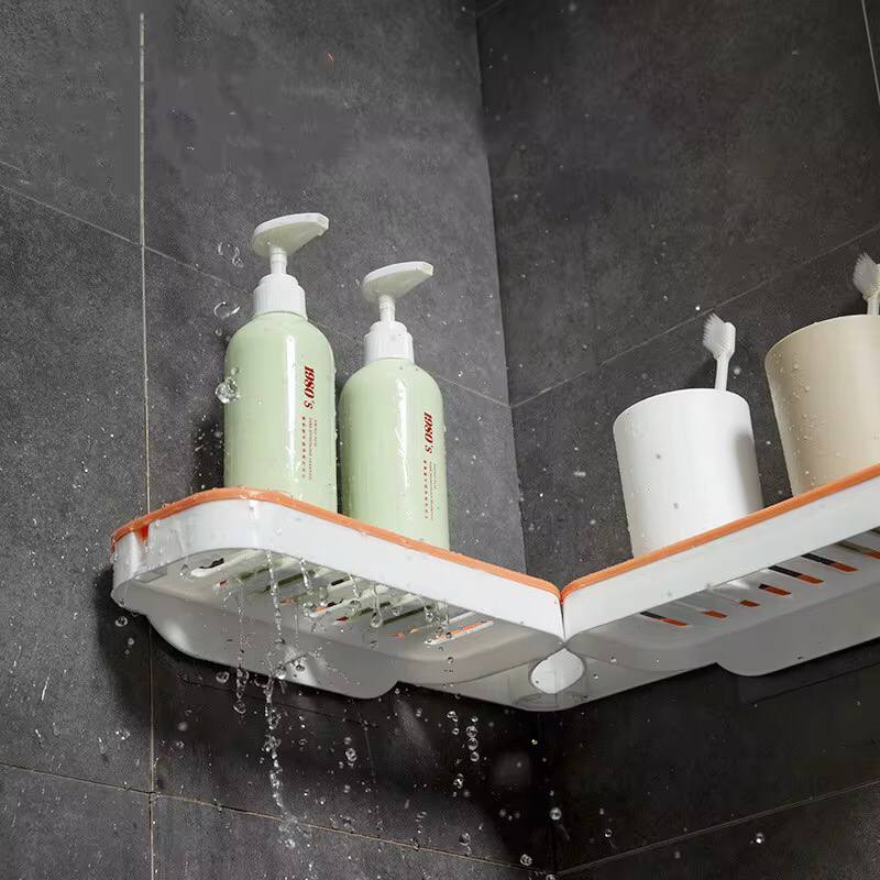 180ŒÁ adhesive shower caddy