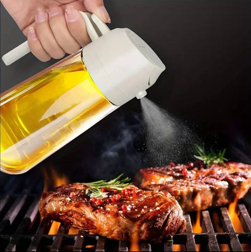 2-in-1 Oil Spray Bottle & Dispenser ‰ÛÒ Perfect for Controlled Cooking