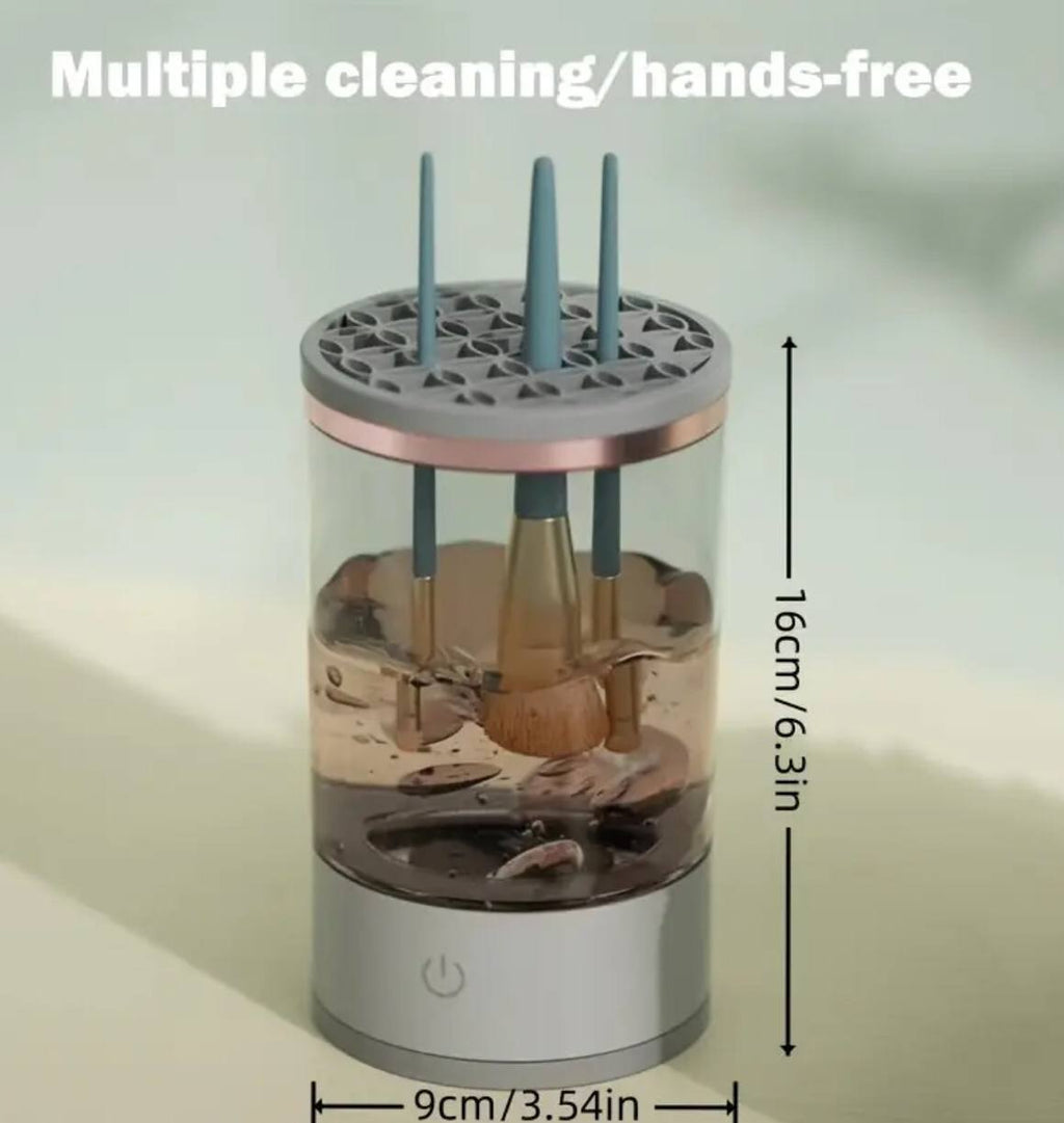 Keep your makeup brushes clean and germ-free effortlessly